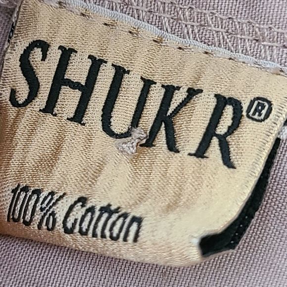 Shukr Tan Brown Button Up Long Sleeve Islamic Shirt Size XL EUC - Picture 2 of 10